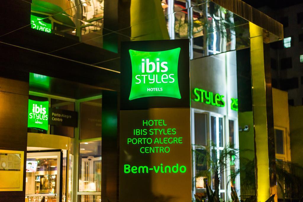 Ibis Styles Porto Alegre Centro -5 Minutos Da Rodoviaria E Do Moinhos De Vento Hotell Exteriör bild